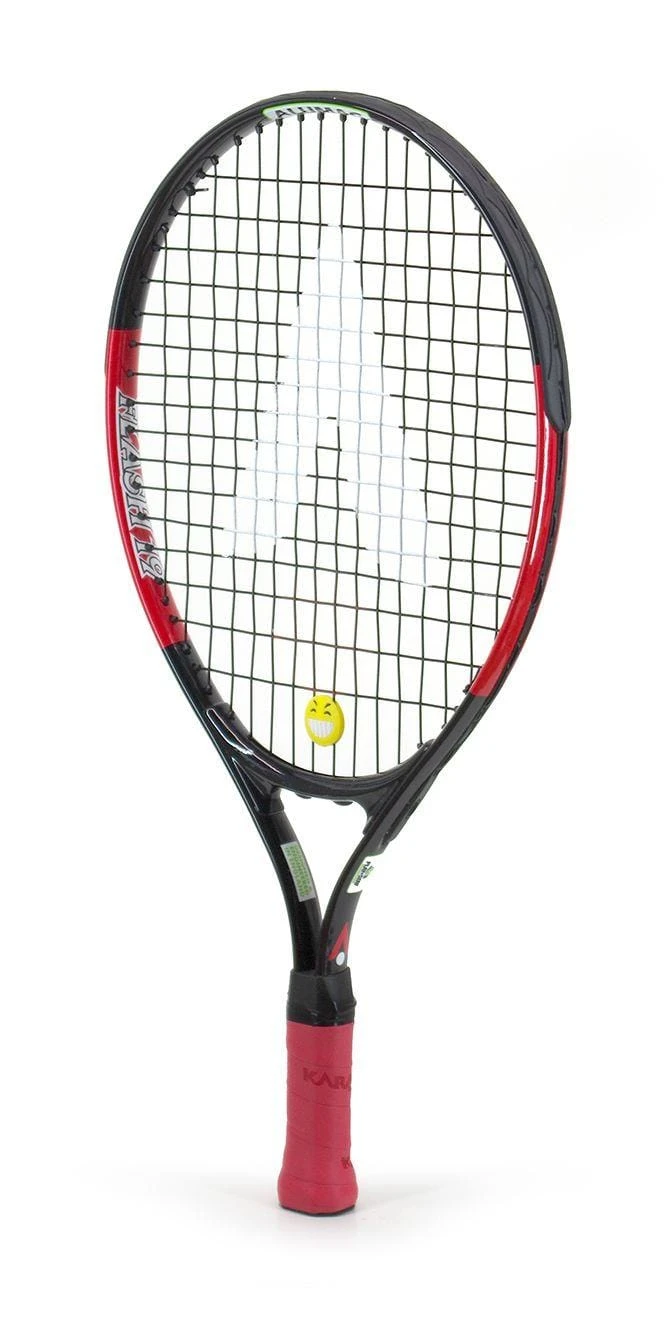 Karakal Flash 19 Junior Tennis Racket - Black / Red 3 Karakal Flash 19 Junior Tennis Racket - Black / Red - Image 3