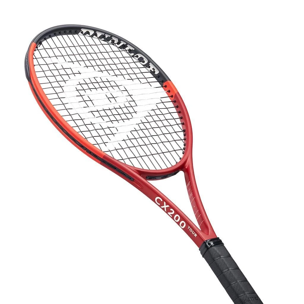Dunlop CX 200 Tour 16x19 2024 Tennis Racket - Red 4 Dunlop CX 200 Tour 16x19 2024 Tennis Racket - Red - Image 4