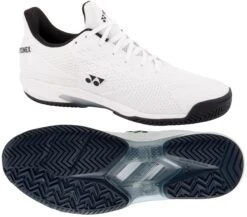 Yonex Power Cushion Ad-Accel Mens Tennis Shoes - White / Black