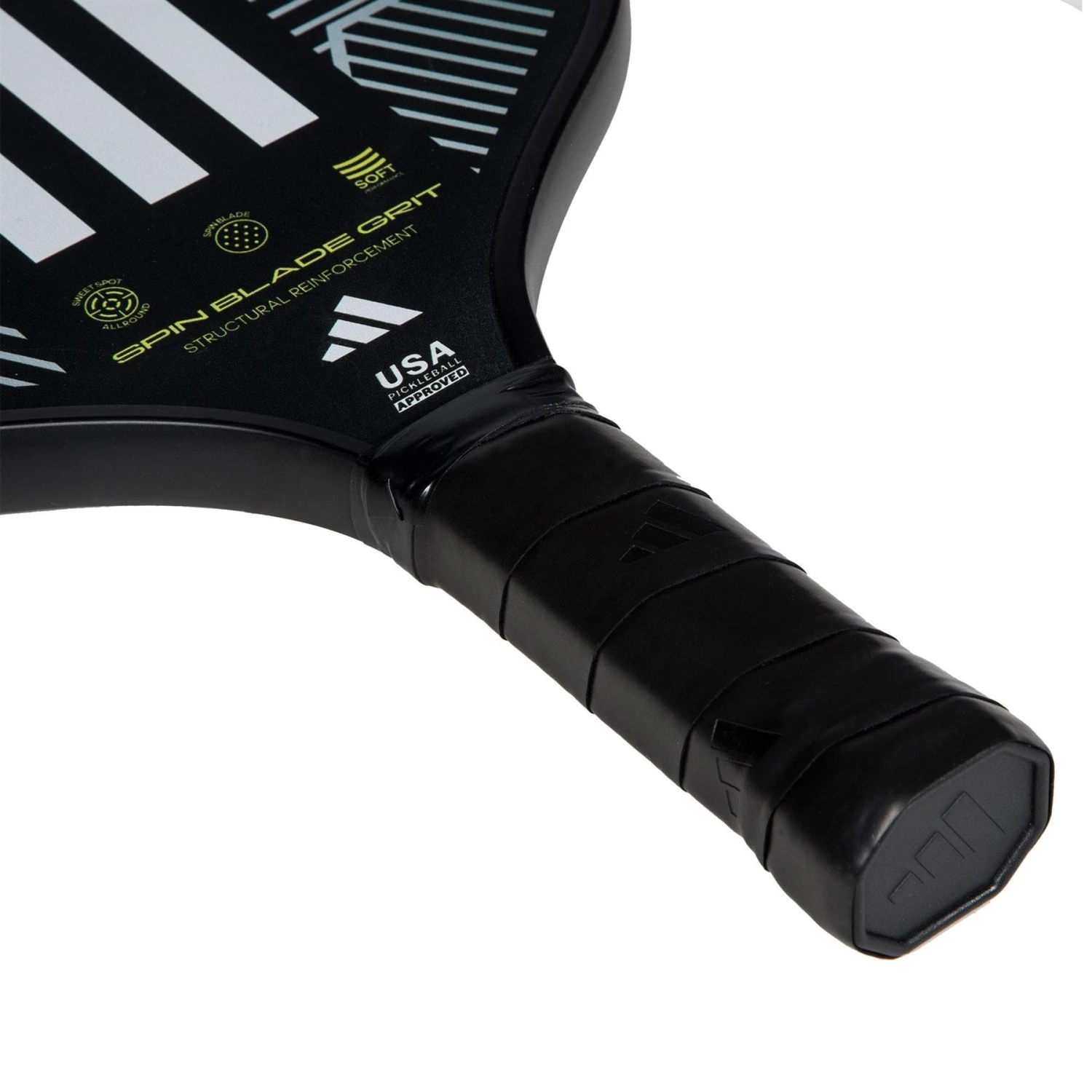 ADIDAS Match 3.3 Pickleball Paddle - Black 4 ADIDAS Match 3.3 Pickleball Paddle - Black - Image 4