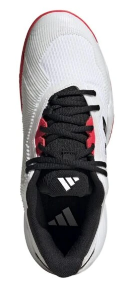 ADIDAS Solematch Control 2 Mens Tennis Shoes - White / Black / Red -Tennis Equipment Shop 04e10a13 e643 4113 b7dc 13a77e17dd38