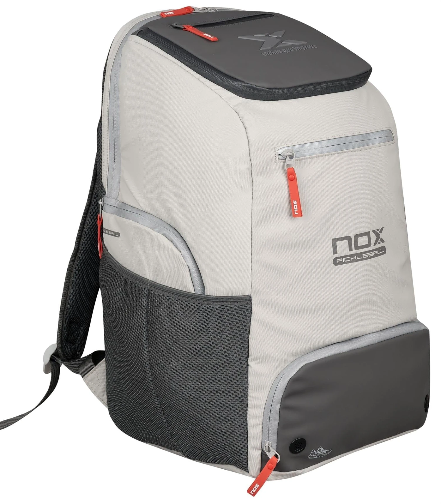 NOX Supra Pickleball Backpack - Cream 1 NOX Supra Pickleball Backpack - Cream