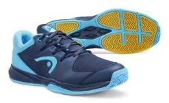 HEAD Grid 3.5 Indoor Court Tennis Shoes - Dark Blue / Aqua -Tennis Equipment Shop 061a6979 dafb 4507 9991 123ed1277842