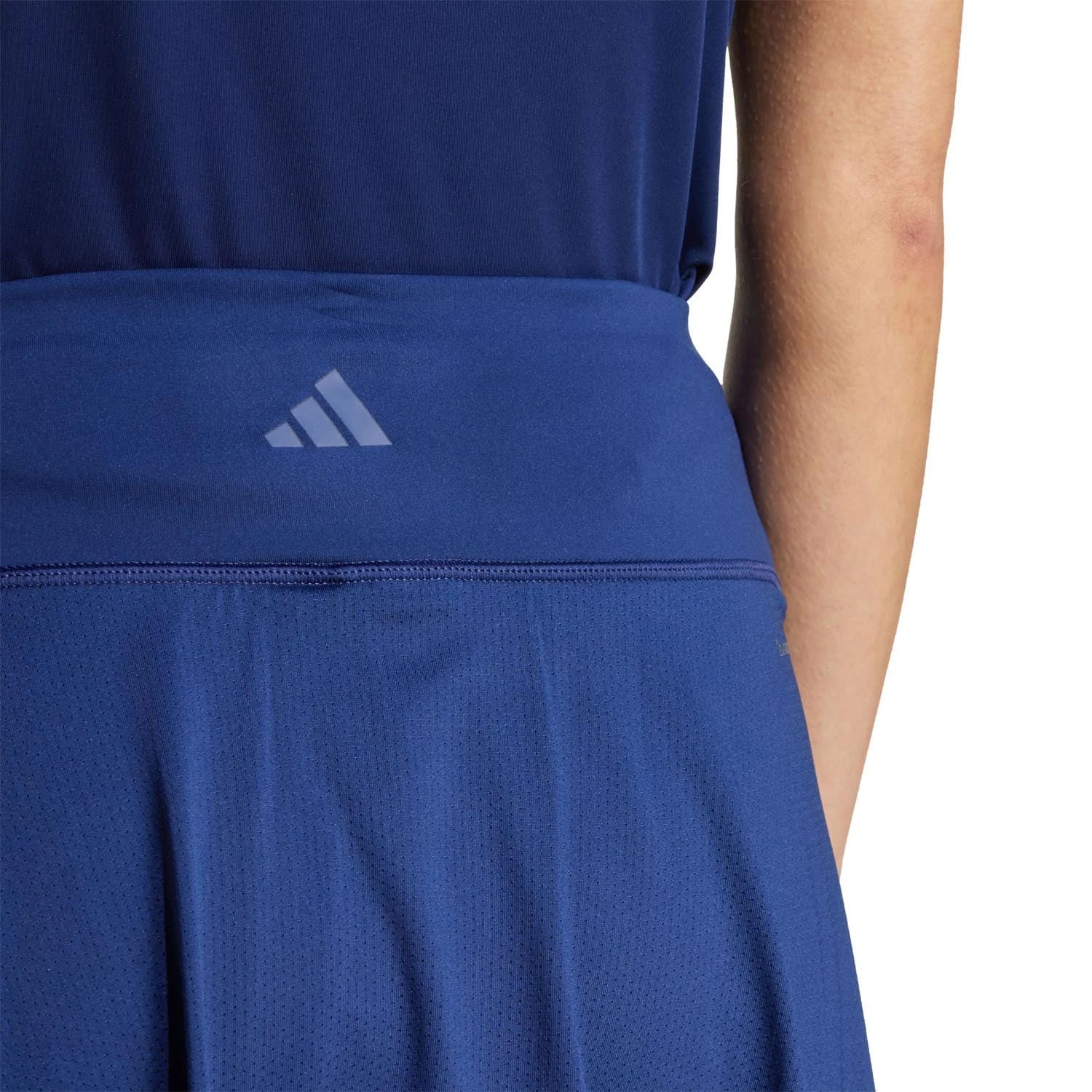 ADIDAS Womens Club Tennis Skirt - Navy 2 ADIDAS Womens Club Tennis Skirt - Navy - Image 2