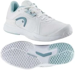 HEAD Sprint Team 3.5 Womens Tennis Shoes - White / Aqua