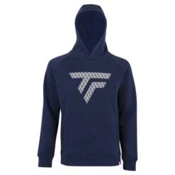 Tecnifibre Fleece Unisex Tennis Hoodie - Marine