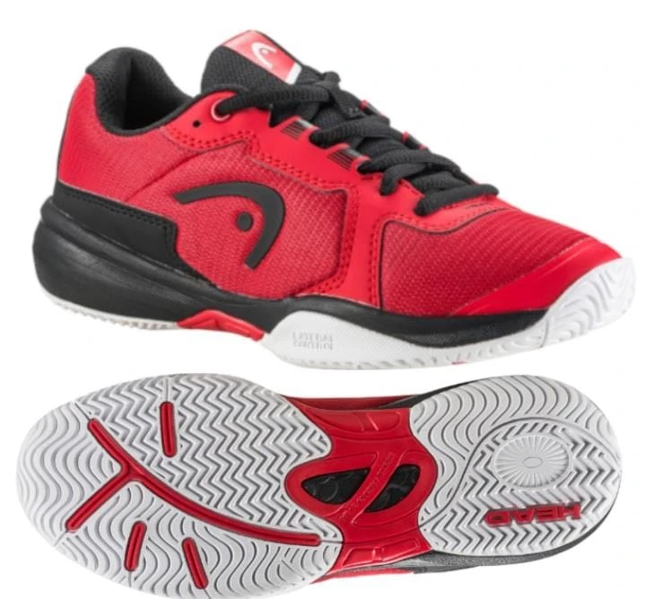 HEAD Sprint 3.5 Junior Tennis Shoes - Red / Black 1 HEAD Sprint 3.5 Junior Tennis Shoes - Red / Black