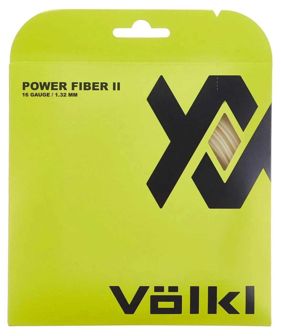 Volkl Power Fibre II Tennis String Set - Natural (12m) 1 Volkl Power Fibre II Tennis String Set - Natural (12m)