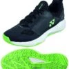 Yonex Power Cushion Lumio 4 Mens Tennis Shoes - Black / Lime