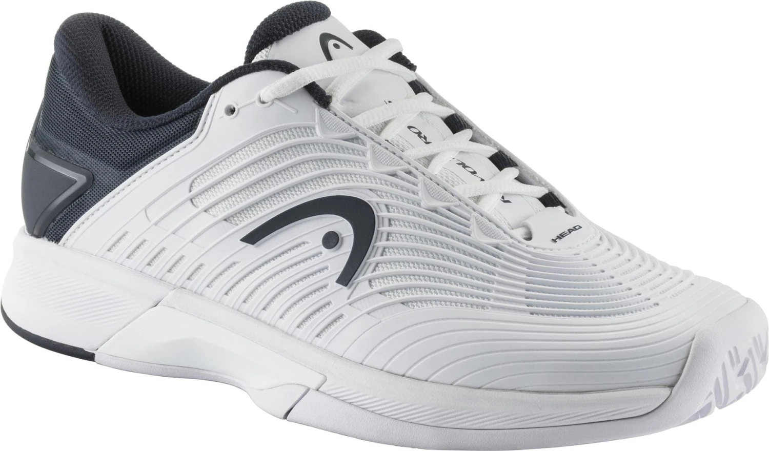 HEAD Revolt Pro 4.5 Mens Tennis Shoes - White / Blueberry 2 HEAD Revolt Pro 4.5 Mens Tennis Shoes - White / Blueberry - Image 2