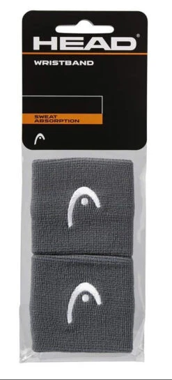 HEAD 2.5" Tennis Wristband - Anthracite Grey