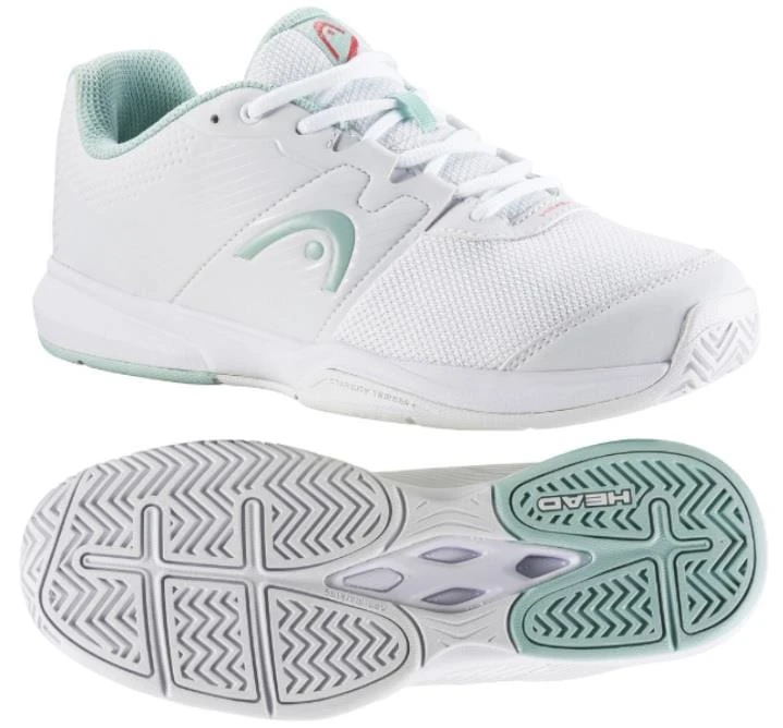 HEAD Revolt Court Womens Tennis Shoes - White / Grey 1 HEAD Revolt Court Womens Tennis Shoes - White / Grey