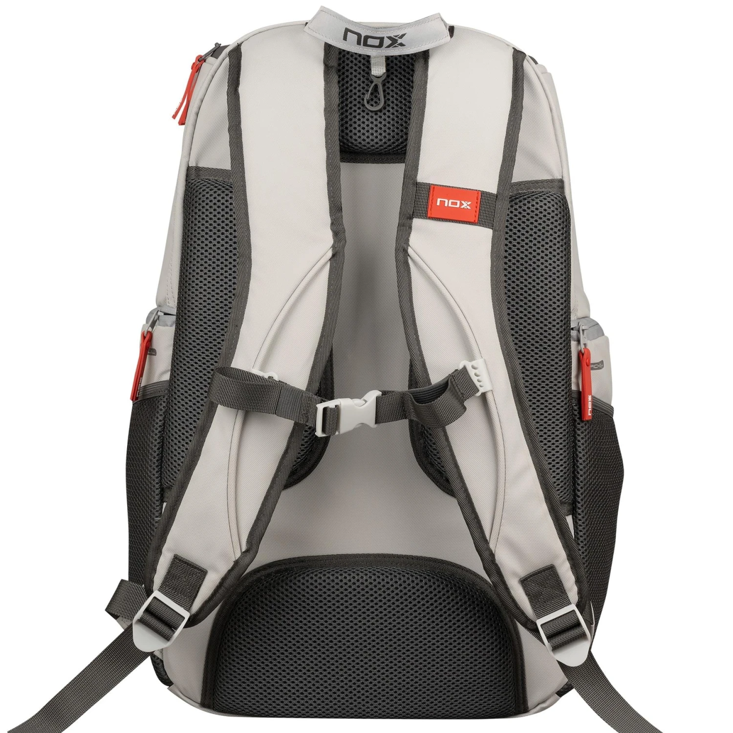 NOX Supra Pickleball Backpack - Cream 4 NOX Supra Pickleball Backpack - Cream - Image 4