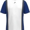 HEAD Club Tech 25 Mens Tennis T-Shirt - Royal Blue / White