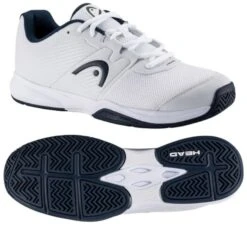 HEAD Revolt Court Mens Tennis Shoes - White / Blueberry