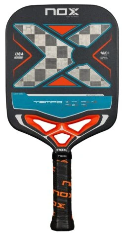 NOX Luxury Tempo Pickleball Paddle - Black / Blue