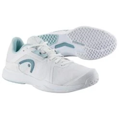 HEAD Sprint Team 3.5 Womens Tennis Shoes - White / Aqua -Tennis Equipment Shop 1d94bfcc 6a62 4c7b a09b ddd8eeb1d910