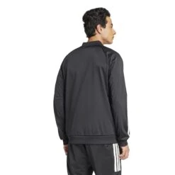 ADIDAS Mens 3 Stripe Knit Tennis Jacket - Black -Tennis Equipment Shop 1ff7a01b 2efe 47e0 ad94 00434961ba6d