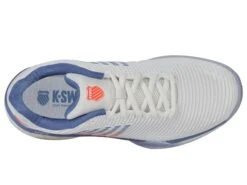 K-Swiss Hypercourt Express 2 Mens Tennis Shoes - White / Scarlet Ibis -Tennis Equipment Shop 27a39a38 cf80 4263 8617 3882d3c21589