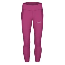 HEAD Vision Womens Tech Tennis Tights Leggings - Vivid Pink