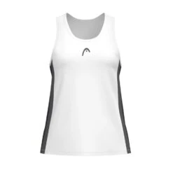 HEAD Club 25 Tech Womens Tennis Tank Top - Navy / White
