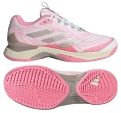 ADIDAS Avacourt 2 Womens Tennis Shoes - White / Pink
