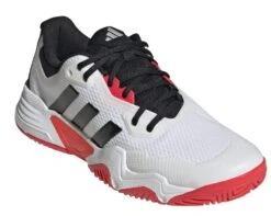 ADIDAS Solematch Control 2 Mens Tennis Shoes - White / Black / Red -Tennis Equipment Shop 2af85301 3f66 4dc8 aae4 d75af459a721