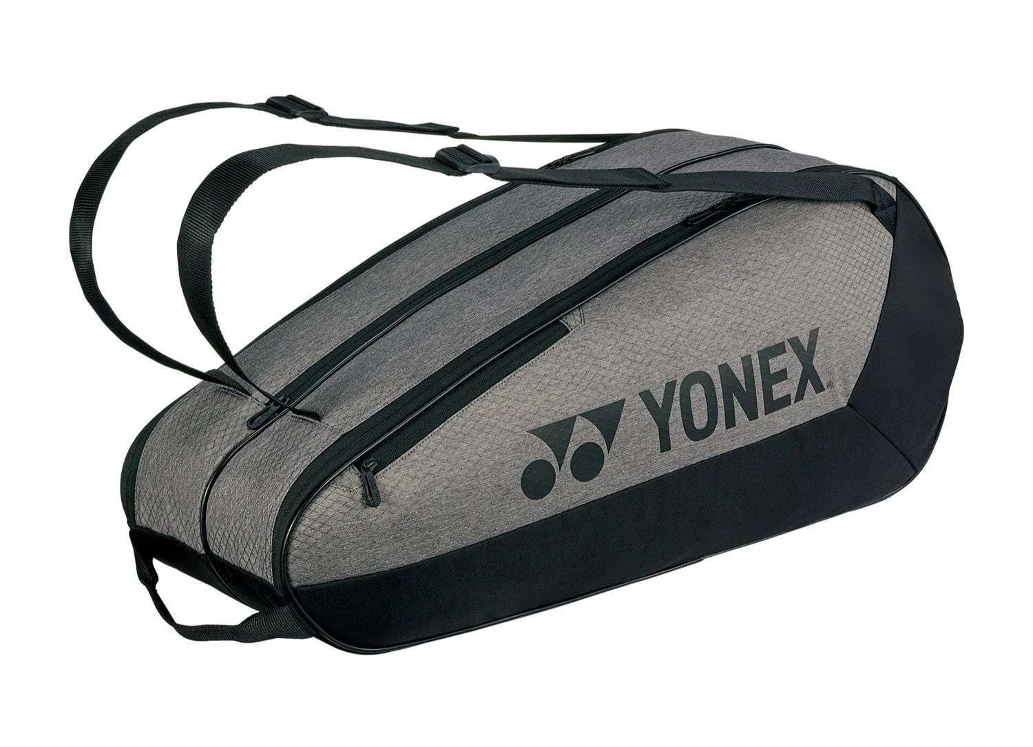 Yonex 42526EX Team 6 Racket Tennis Bag - Grey / Black 1 Yonex 42526EX Team 6 Racket Tennis Bag - Grey / Black