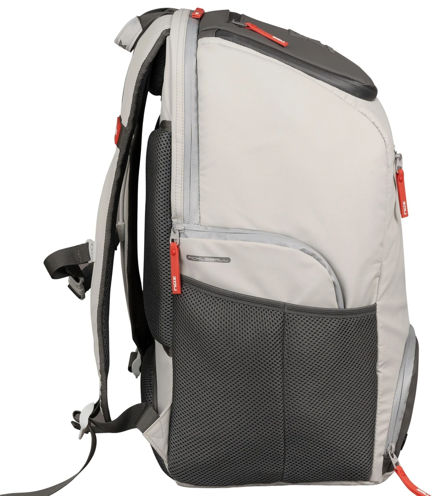 NOX Supra Pickleball Backpack - Cream 3 NOX Supra Pickleball Backpack - Cream - Image 3