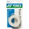 Yonex AC102EX Super Grap Tennis Overgrip - 3 Pack - White