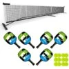 Pickleball United Education 6 Player Outdoor Pickleball Set