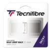 Tecnifibre Wax Max Replacement Tennis Grip - White