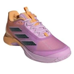 ADIDAS Avacourt 2 Womens Tennis Shoes - Hazy Orange / Legend Ivy / Bliss Lilac -Tennis Equipment Shop 3ba07834 df13 4b58 8817 3ffec15685f7