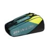 Dunlop SX Performance 12 Racket Tennis Bag - Teal / Black / Yellow