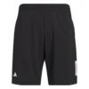 ADIDAS Mens 3 Stripe Tennis Shorts - Black