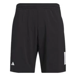 ADIDAS Mens 3 Stripe Tennis Shorts - Black