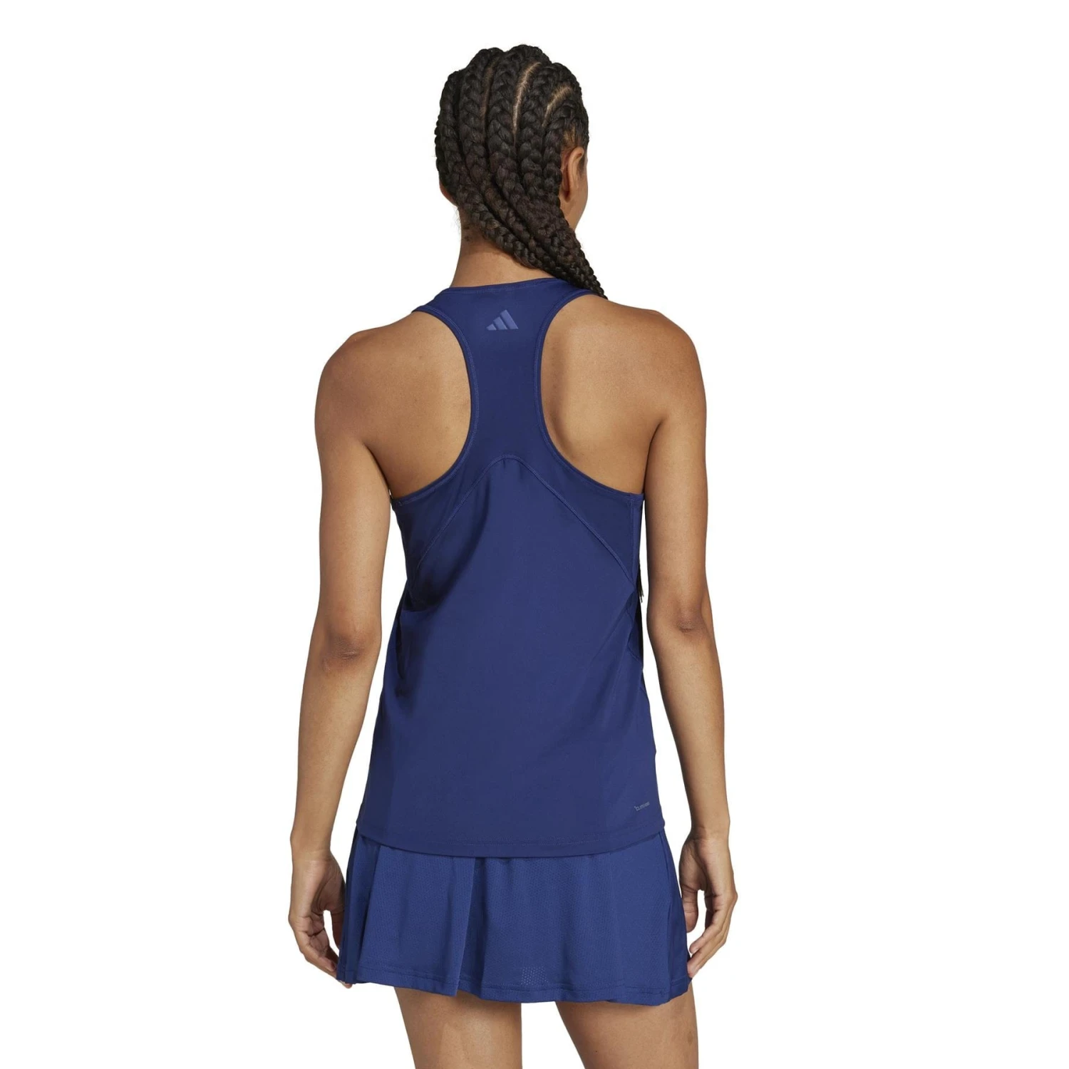ADIDAS Womens Club Tennis Tank Top - Navy 4 ADIDAS Womens Club Tennis Tank Top - Navy - Image 4