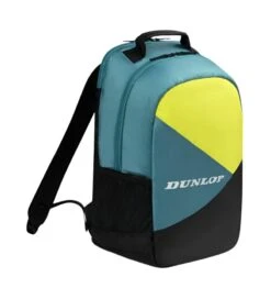 Dunlop SX Club Tennis Backpack - Teal / Black / Yellow