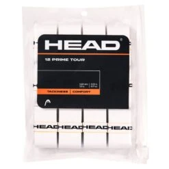 HEAD Prime Tour Overgrip (12 Pack) - White