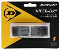 Dunlop Viper-Dry Replacement Tennis Grip - Black