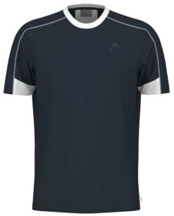 HEAD Play Tech Mens Tennis T-Shirt - Navy