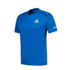 Le Coq Sportif Pro Mens Tennis T-Shirt - Lapis Blue -Tennis Equipment Shop 4f506396 0ade 4d20 8b82 fa7e0c01867b