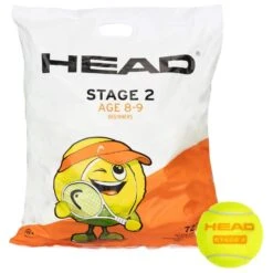 HEAD TIP Tennis Balls (72 Pack) - Orange
