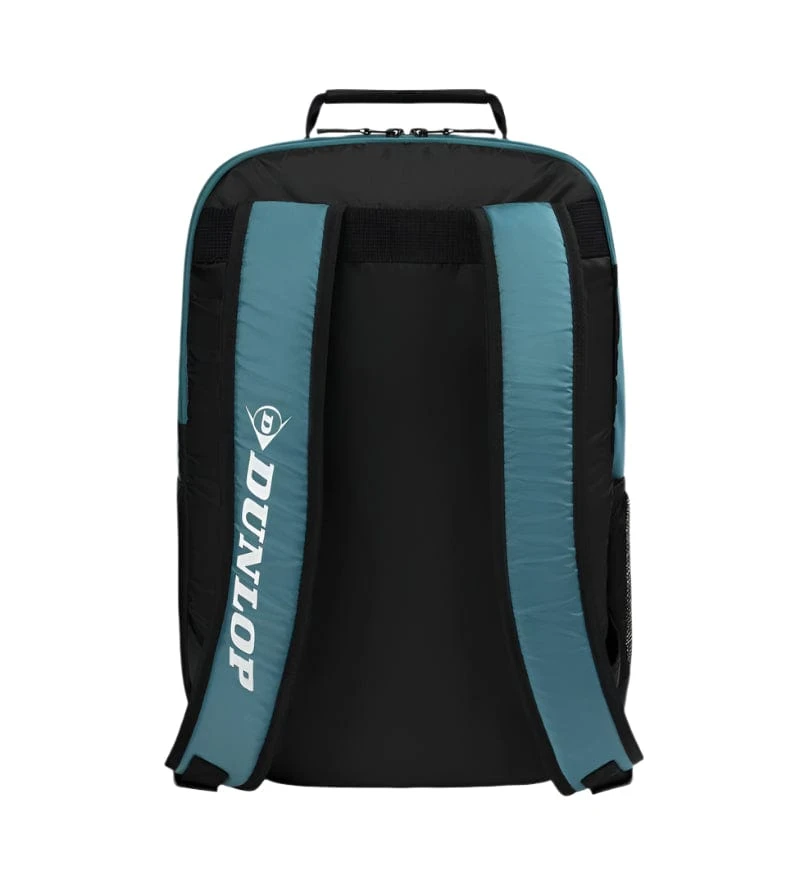 Dunlop SX Club Tennis Backpack - Teal / Black / Yellow 2 Dunlop SX Club Tennis Backpack - Teal / Black / Yellow - Image 2
