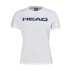 HEAD Womens Club Basic Tennis T-Shirt - White