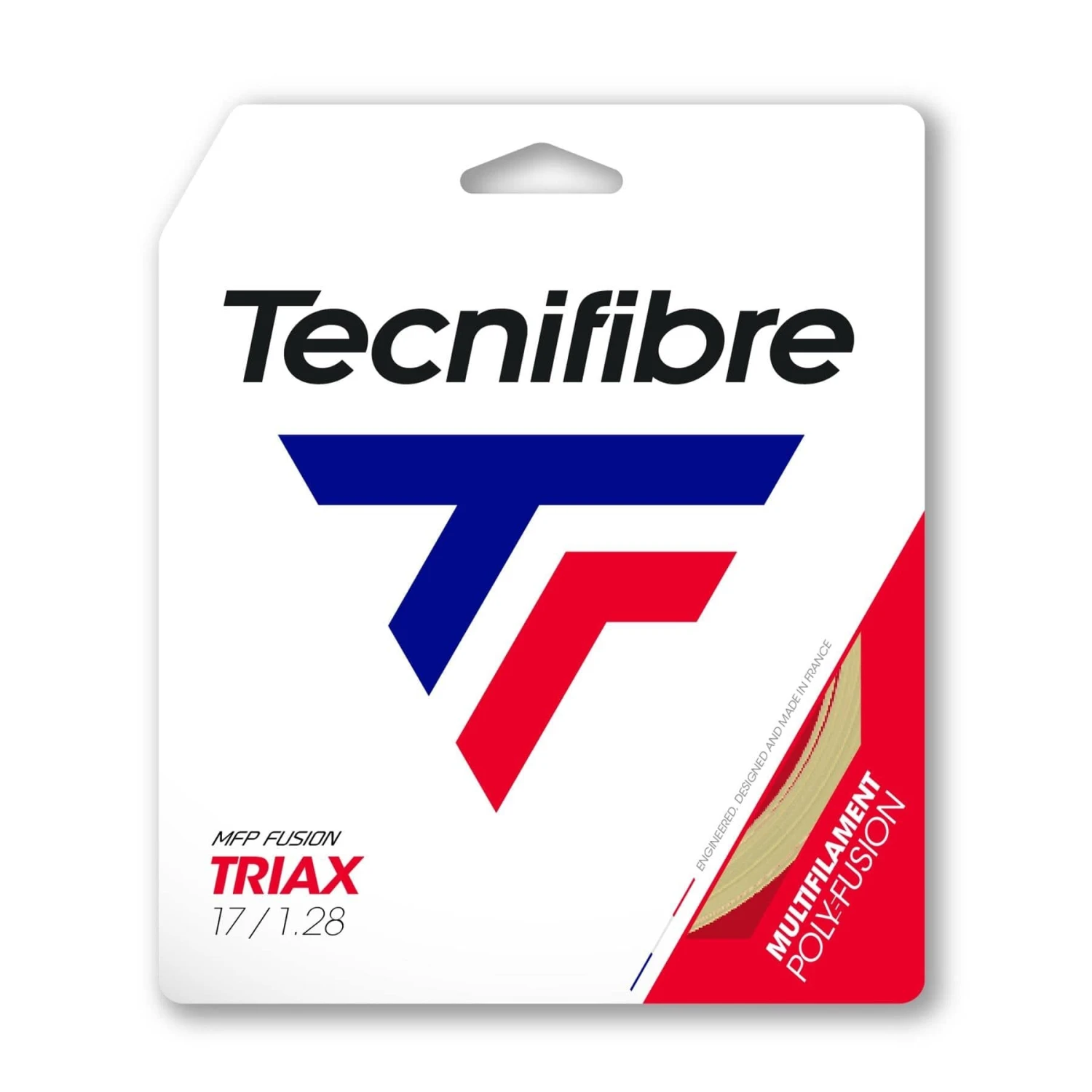 Tecnifibre Triax 12m Tennis String Set - Natural 1 Tecnifibre Triax 12m Tennis String Set - Natural