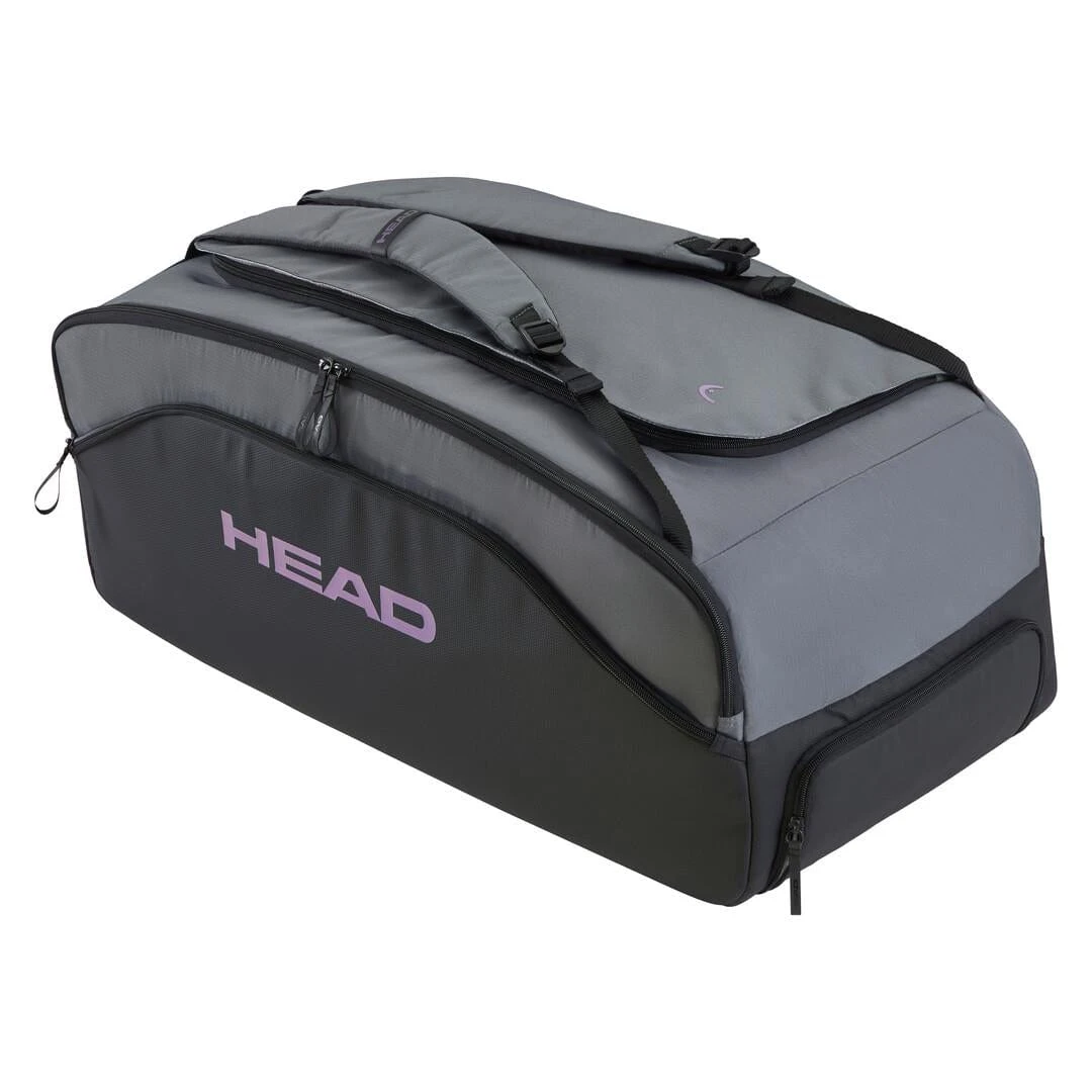 HEAD Pro X Duffle Tennis Bag L - Black / Dark Grey 1 HEAD Pro X Duffle Tennis Bag L - Black / Dark Grey