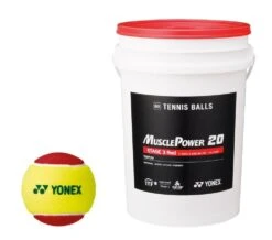 Yonex TB-TMP20 Stage 3 Training Tennis Ball Bucket - 60 Balls