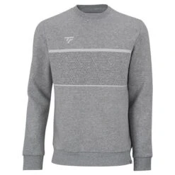 Tecnifibre Mens Team Tennis Sweater - Silver