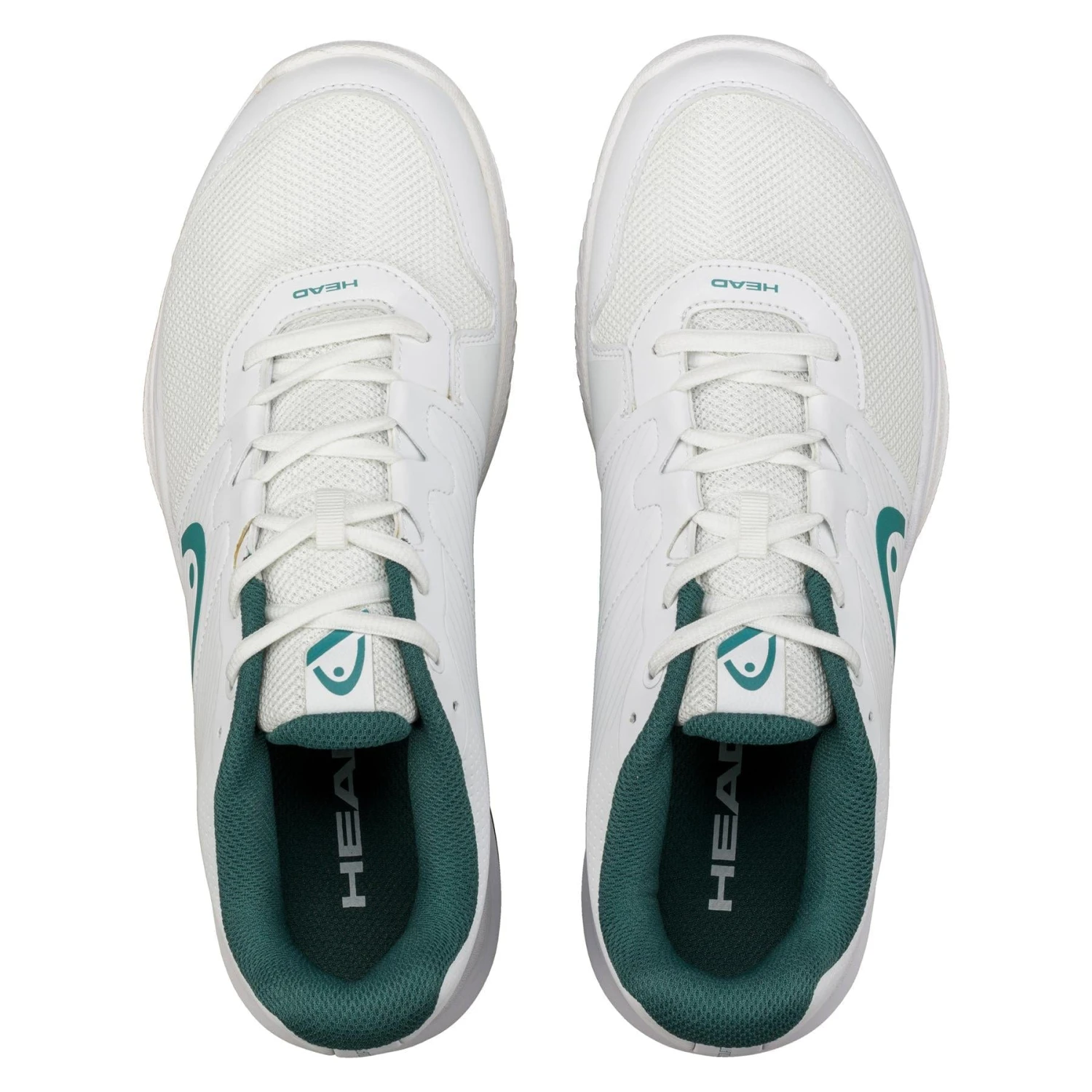 HEAD Revolt Court Mens Tennis Shoes - White / Pine Green 4 HEAD Revolt Court Mens Tennis Shoes - White / Pine Green - Image 4